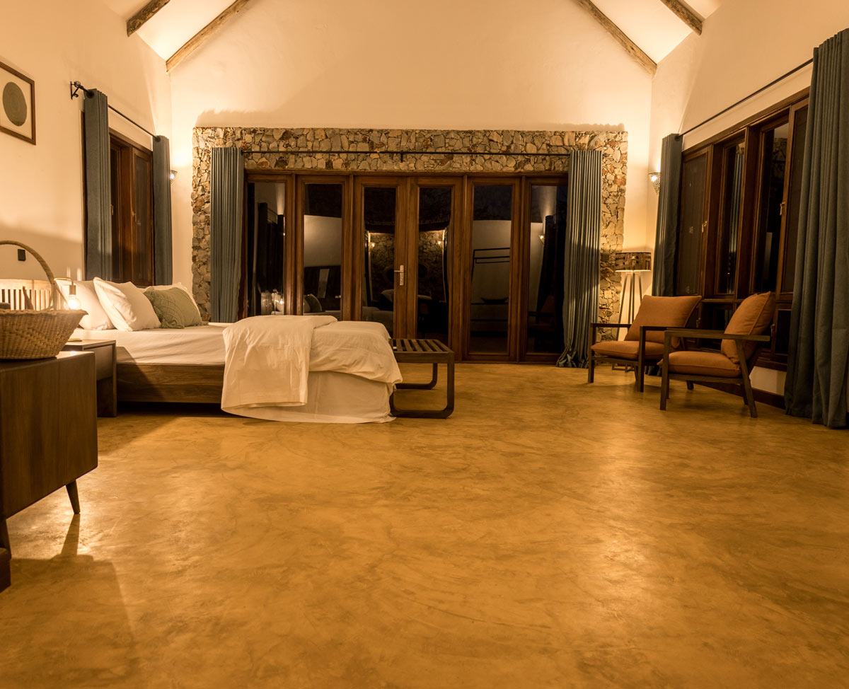 Safari lodge rooms